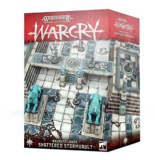 Обложка игры Warcry Ravaged Lands: Shattered Stormvault