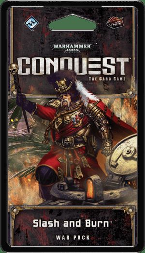 Обложка игры Warhammer 40,000: Conquest. Slash and Burn