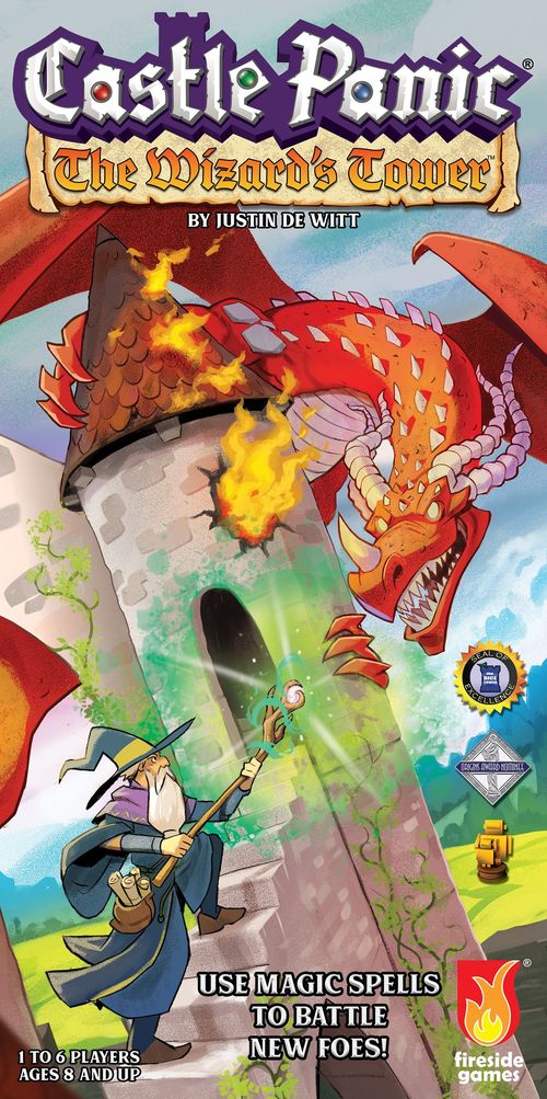 Обложка игры Castle Panic: The Wizard's Tower