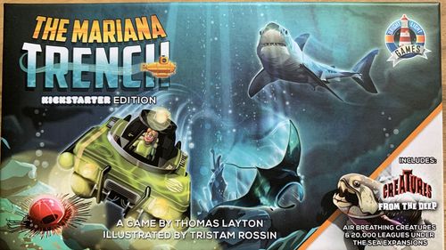 Обложка игры The Mariana Trench