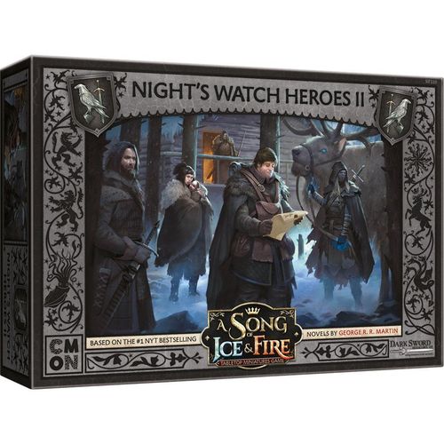 Обложка игры A Song of Ice & Fire: Tabletop Miniatures Game – A Song of Ice & Fire: Night's Watch Heroes II