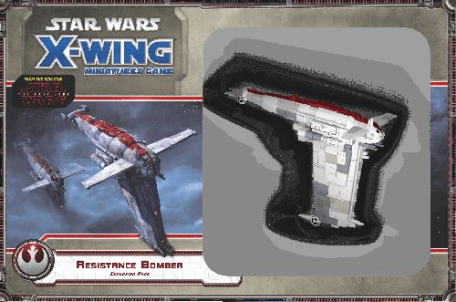 Обложка игры Star Wars: X-Wing Miniatures Game — Resistance Bomber Expansion Pack