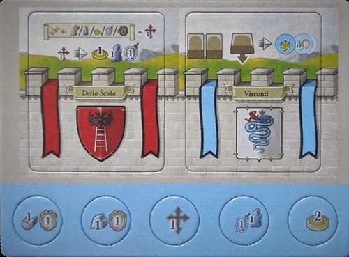 Обложка игры Lorenzo Il Magnifico: Promo Visconti/Della Scala