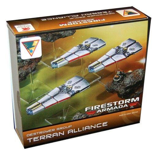 Firestorm Armada: Terran Alliance - Destroyer Group