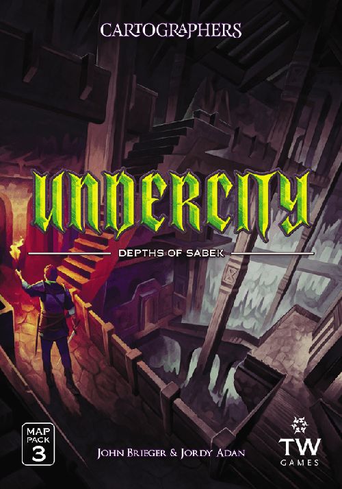 Обложка игры Cartographers Map Pack 3: Undercity – Depths of Sabek
