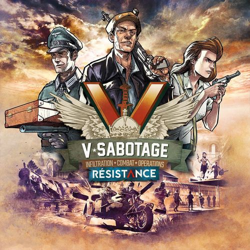 Обложка игры V-Commandos: Résistance