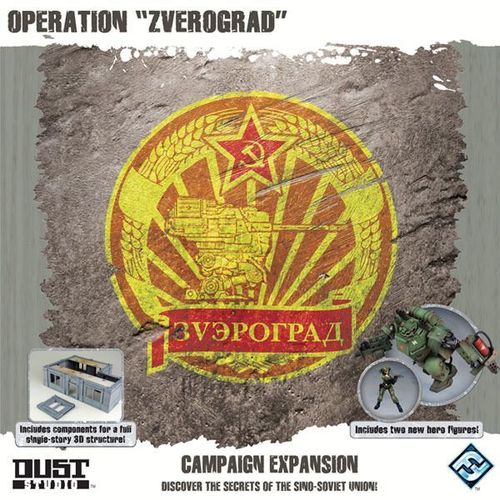 Обложка игры Dust Tactics: Operation Zverograd Campaign Expansion