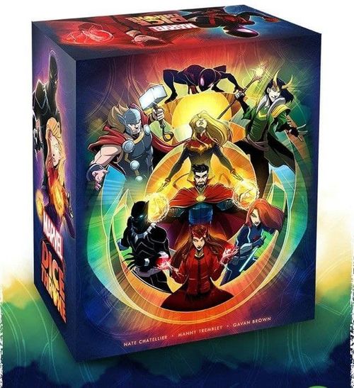 Обложка игры Marvel Dice Throne