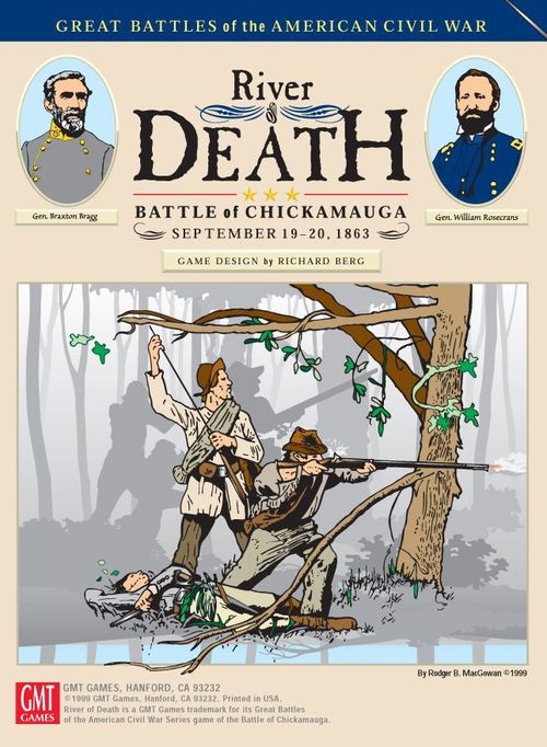 Обложка игры River of Death: Battle of Chickamauga, September 19-20, 1863
