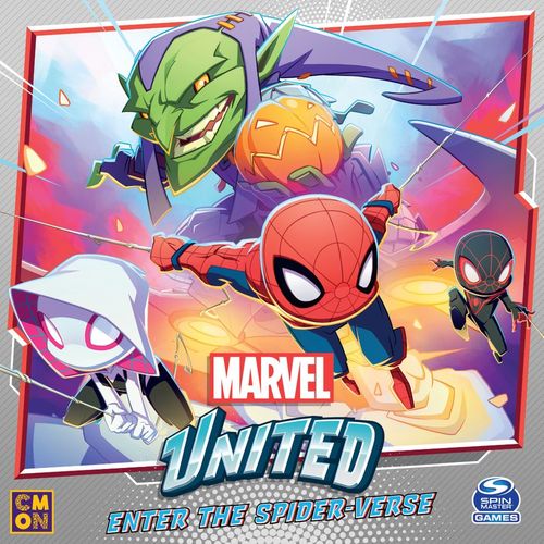 Обложка игры Marvel United: Enter the Spider-Verse