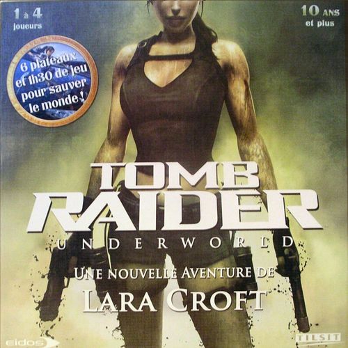 Обложка игры Tomb Raider Underworld