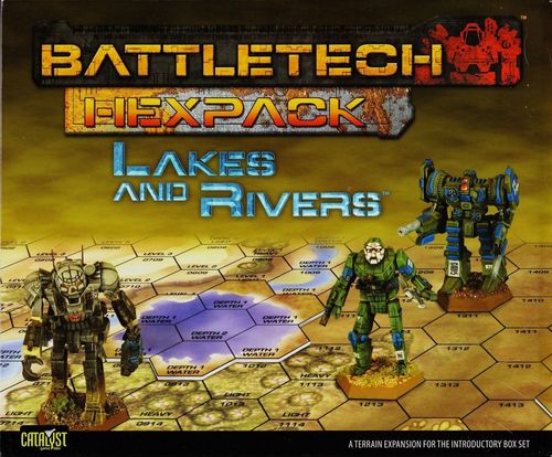 Обложка игры Battletech HexPack: Lakes and Rivers