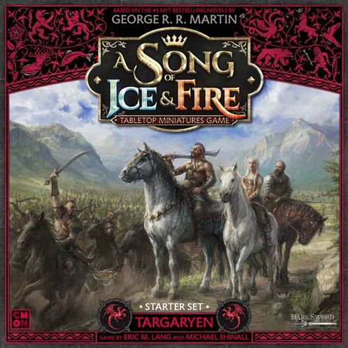 Обложка игры A Song of Ice & Fire: Tabletop Miniatures Game – Targaryen Starter Set