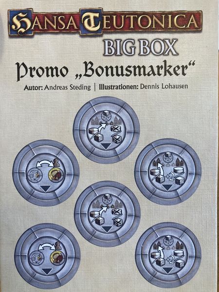 Обложка игры Hansa Teutonica: Bonus Markers