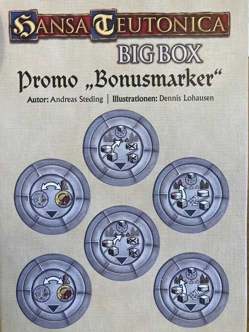 Hansa Teutonica: Bonus Markers