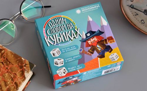 Обложка игры Одним Словом на кубиках