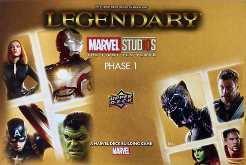 Обложка игры Legendary: Marvel Studios Phase 1