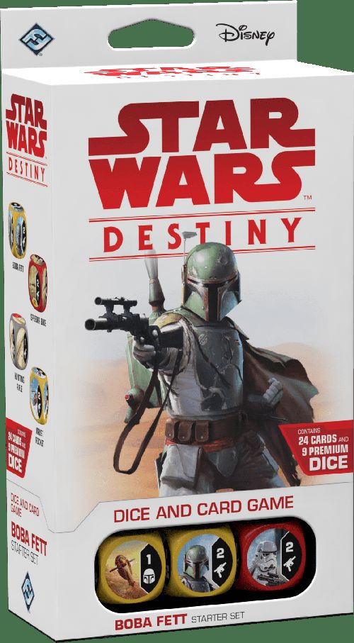 Обложка игры Star Wars: Destiny — Boba Fett Starter Set