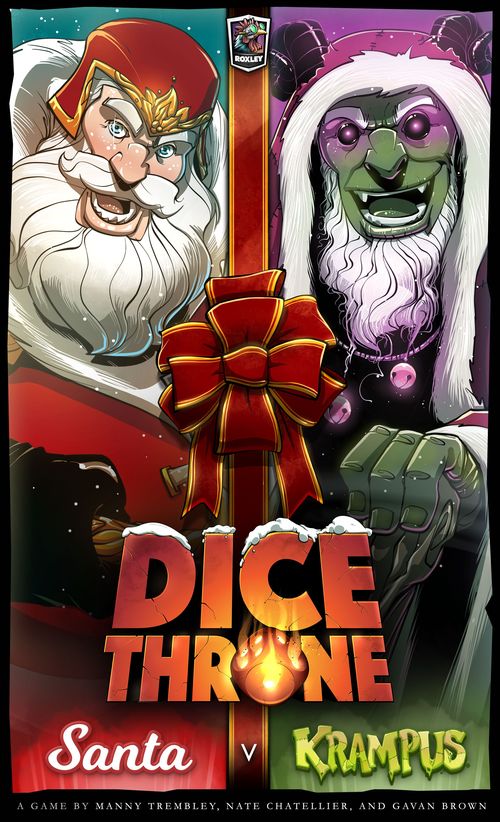 Обложка игры Dice Throne: Santa v. Krampus