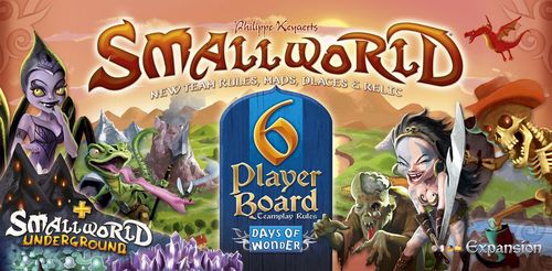 Обложка игры Small World: 6 Player Board