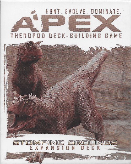 Обложка игры Apex Theropod Deck-Building Game: Stomping Grounds Expansion Deck