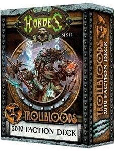 Hordes: Trollbloods - Stat Card Faction Deck Mk II