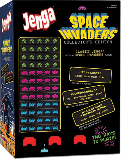 Jenga. Space Inviders
