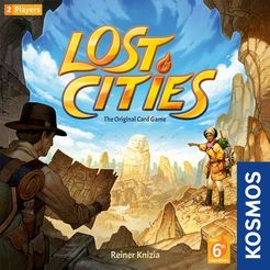 Lost Cities: The Card Game (With 6th Expedition)