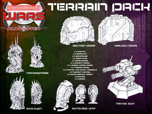 Sedition Wars - Terrain Set
