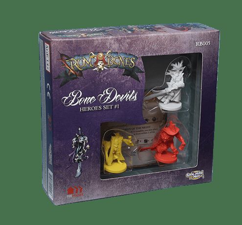 Обложка игры Rum & Bones: Bone Devils Heroes set #1
