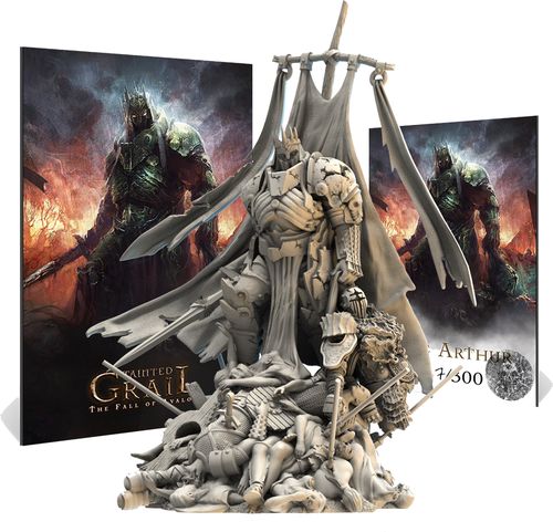 Осквернённый Грааль. Фигурка короля Артура