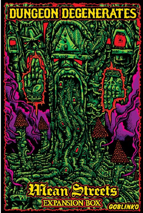 Обложка игры Dungeon Degenerates: Mean Streets Expansion Box