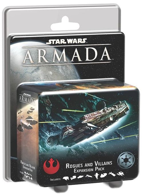 Обложка игры Star Wars: Armada - Rogues and Villains Expansion Pack