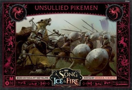 Обложка игры A Song of Ice & Fire: Tabletop Miniatures Game – Targaryen Unsullied Pikemen
