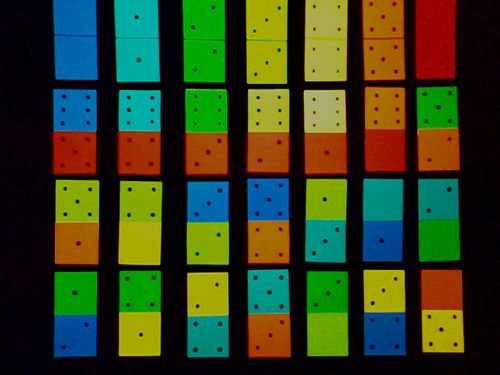 Цветное домино