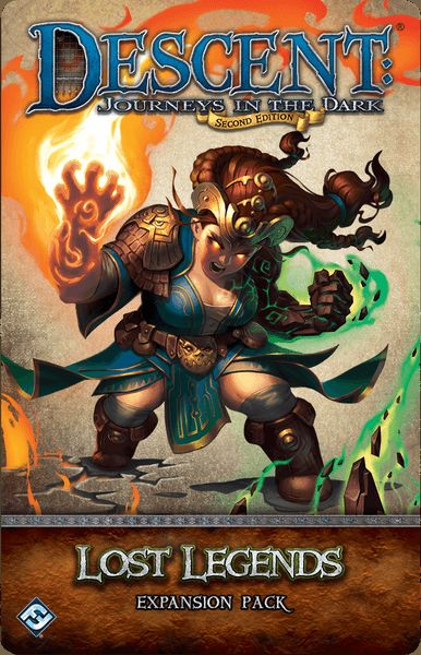 Обложка игры Descent: Journeys in the Dark Second Edition — Lost Legends