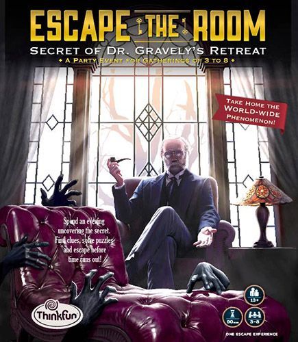 Обложка игры Escape the Room: Secret of Dr. Gravely's Retreat