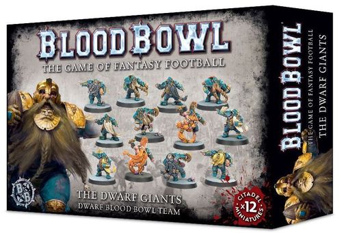 Обложка игры Blood Bowl - The Dwarf Giants Blood Bowl Team