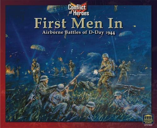 Обложка игры Conflict of Heroes: First Men In - Normandy 1944