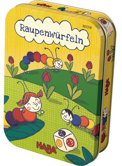 Разноцветная гусеница Haba