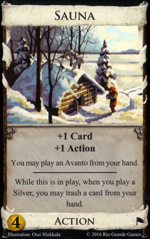 Dominion: Sauna / Avanto Promo Card