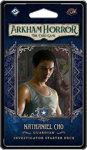 Ужас Аркхэма: Карточная игра - Натаниэль Чо (Стартовая колода сыщика)