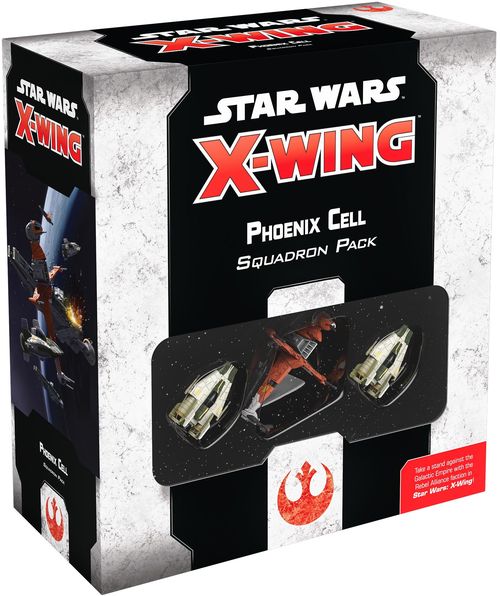 Обложка игры Star Wars: X-Wing Second Edition - Phoenix Cell Squadron Pack