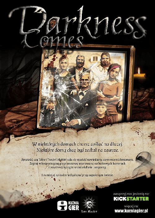 Обложка игры Darkness Comes: The Board Game