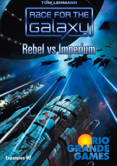 Обложка игры Race for the Galaxy: Rebel vs Imperium