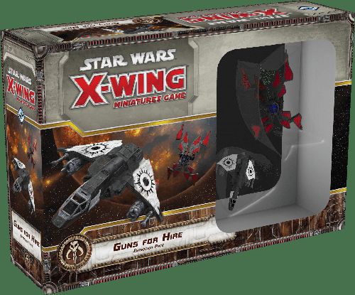 Обложка игры Star Wars: X-Wing Miniatures Game — Guns for Hire Expansion Pack