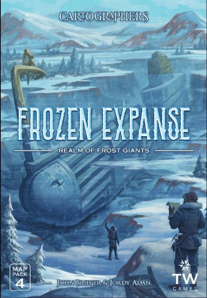 Обложка игры Cartographers Map Pack 4: Frozen Expanse – Realm of the Frost Giants