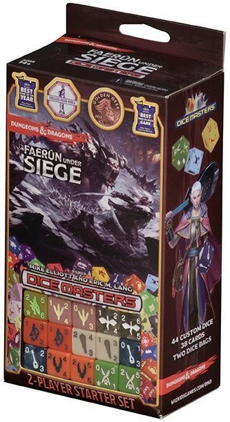 Обложка игры Dungeons & Dragons Dice Masters: Faerûn Under Siege