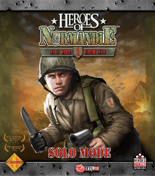 Обложка игры Heroes of Normandie: Big Red One Edition – Solo Mode