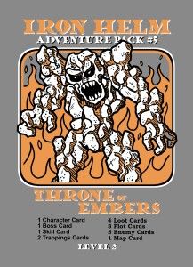 Железный шлем — Набор 5 — Тлеющий угольный трон